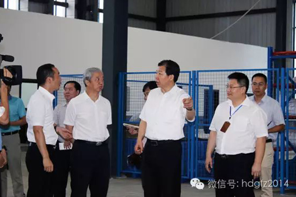 助力株洲新材料產(chǎn)業(yè)發(fā)展，省、市領(lǐng)導蒞臨宏大指導